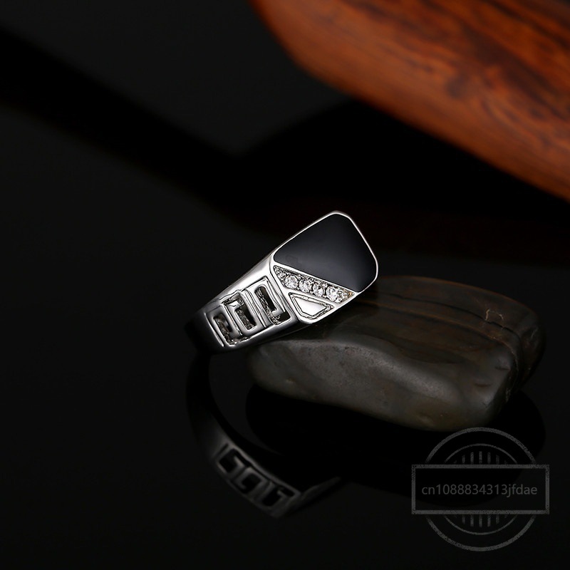 New Metal Glossy Rings for Men - Men'S Accessories Jewelry Sale recension och pris
