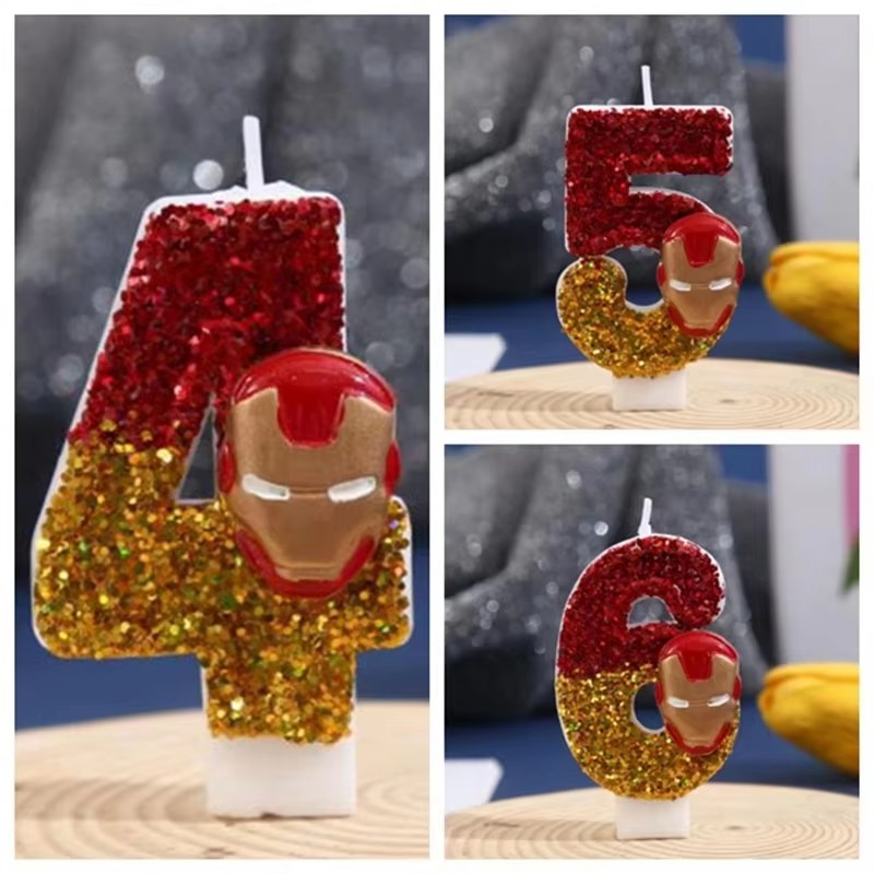 0-9 Cartoon Cake Insert Childr - Men Accessories For Birthday Gift recension och pris